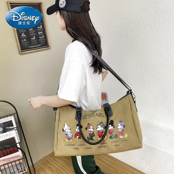 Disney Mickey Käekotid Mood Naiste Käekotid Reisi Korraldaja Kõrge Kvaliteediga Lõuend Suure Mahutavusega õlakott Luksus Brands