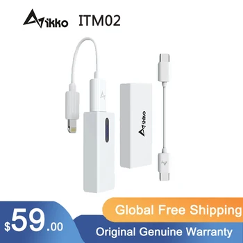 iKKO Zerda ITM02 Hifi Heli Kõrvaklappide Võimendi DAC AK4377 TÜÜP C kuni 3,5 MM Kõrvaklapid Audio Kaabel Android, iOS, Mac Võidab Adapter