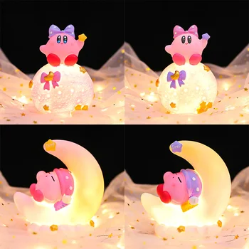 Kawaii Kirby Star Planeedi Uusi Loomingulisi Cartoon Öö Valguses Desktop Tabel Lamp Pliiatsi Omanik Tüdrukud Magamistuba Teenetemärgi Dekoratiivsed Kingitus