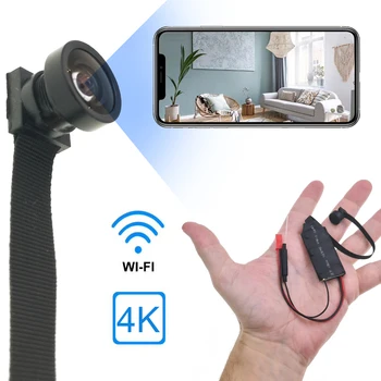 4K WiFi IP Kaamera, Millel on Pikk Painduv avar Vaade-Objektiivi liikumistuvastus Ja Passiivne Öise Nägemise DIY Asuda Kõikjal Kaunilt