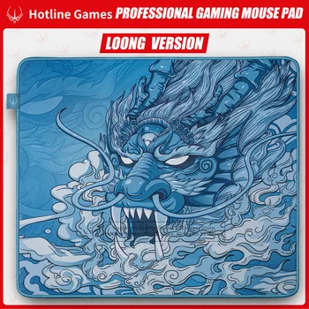 Hotline Games Gaming Mouse Pad T-seeria Hiina Draakon LOONG (40×45×4cm)Sile Pind,Õmmeldud Servadega,Mitte-Libisemine Baasi Mousepad