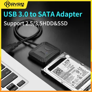 RYRA USB 3.0 2.0 SATA 3 Converter USB3.0 Kõvaketta Kaabel Samsung Seagate WD 3.5/2.5 Tolline Väline HDD SSD Adapter