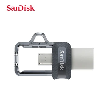 SANDISK Ultra Dual Mikro-USB-Drive 32G 64G 128G 256GB OTG Tüüp-C ja Micro-USB 3.0/USB3.1 multifunktsionaalne usb-stick u disk