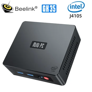 Beelink GK35 Intel Kaksikud Järve J4105 Windows 10 Mini PC 8GB RAM 128GB 256GB SSD Dual Wifi, BT 1000M LAN Desktop Mini Arvuti