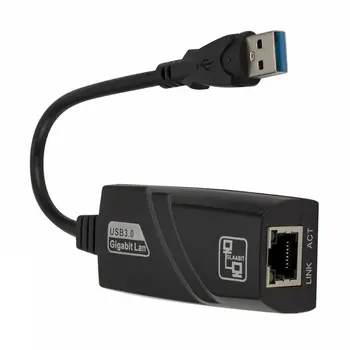 Uus Juhtmega USB 3.0 Gigabit Ethernet RJ45 LAN (10/100/1000) mbit / s Võrgukaart Ethernet Võrgu Kaart PC