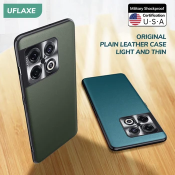UFLAXE Originaal Plain Naha puhul OnePlus 10 Pro Kaamera Kaitse tagakaas Põrutuskindel Raske Mantel