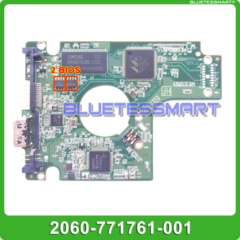 HDD PCB circuit board 2060-771761-001 REV A/1 ph WD 2.5 SATA kõvaketas remont andmete taastamine