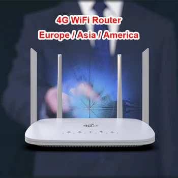 LTE CPE 4G wifi ruuter SIM-kaardi Hotspot CAT4 32 kasutajad RJ45 WAN LAN traadita modem