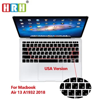 HRH-korea, Tai, vene Taiwani Keel Silikoon Sülearvuti Klaviatuuri Kate Kaitsmega Uus MacBook Air 13