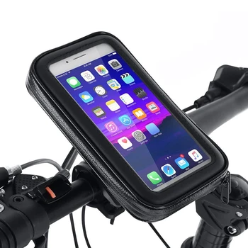 Veekindel Bicycle Telefon Hoidja Mootorratta Jalgratta Lenkstangi Telefoni Juhul Kott iPhone 12 Pro Max 11 Samsung Bike Telefon Seista Mount