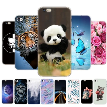 Iphone 5s 5 s se 2016 4 4s Kohtuasjas pehme, räni, tpü telefoni Kest Kate Apple iPhone 6s 6 s plus Fundas coque kaitseraua Panda