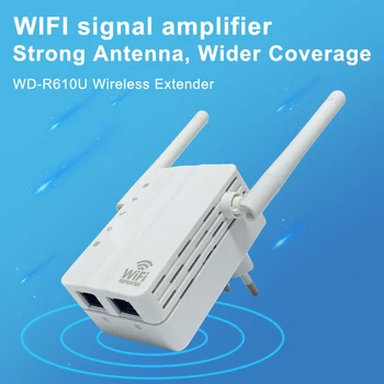 ZBT Wifi Repeater Traadita Signaali Korduva Extender 300mbps Wi-fi Võimendi 10/100Mbps LAN Wi Fi Repeater Setup (WPS ELI ja USA Pistik