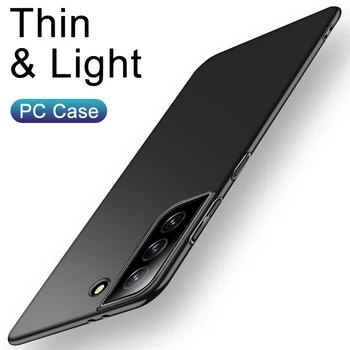 Ultra Õhuke Raske Case For Samsung Galaxy S20 Fe S21 Lisa 20 Ultra 9 8 10 S8 S9 Plus S10e Lite Matt Värviga Tagasi Juhul Katta
