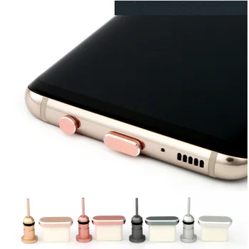 Tüüp C-Telefoni Laadimine Sadamas 3.5 mm Kõrvaklappide Pesa Sim-Kaardi Tüüp C Anti Tolmu Pistik Samsung S9 S8 A5 A7 2017 Huawei P9 P10
