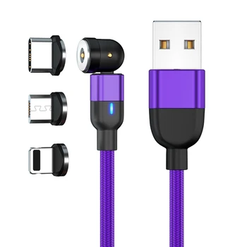 USB-Magnet-Kiire Laadimine Kaabel Micro Type-C IOS Kaabel iPhone, Samsung Xiaomi 6 6 8 9 SE 10 CC9 Redmi Lisa 4 4X 5 9A 9C