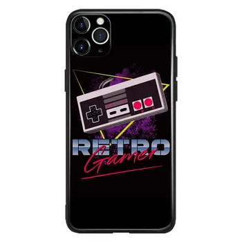 Retro Gamer Kunsti Plakati Print Klaasi Pehmest Silikoonist Telefoni Juhul Katab Kest IPhone SE 6s 7 8 Plus X-XR, XS 11 12 Mini Pro Max