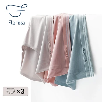 Flarixa 3TK Seksikas Läbipaistev Aluspesu Õmblusteta, Naiste Aluspüksid, Rihmad Jää Silk Hingav Võrgusilma Suured Puuvill Jalgevahe Püksikud