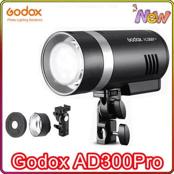 Godox AD300Pro Väljas Välgu Valgust 300Ws TTL 2.4 G 1/8000 HSS koos Aku Canon, Nikon, Sony, Fuji Olympus Pentax Uus