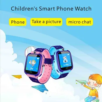 Smart Watch Lastele inglise Versiooni Laste Nutikas Käevõru Fotograafia Remote Touch Ekraan Smartwatch koos 1.54