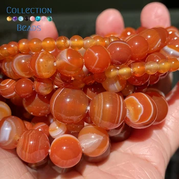 Looduslikust Kivist Punane Triip Väravad Ring Pärlitega Ehete Tegemise 4-12 MM DIY Bracelets Lisaseadmete Hulgi-15