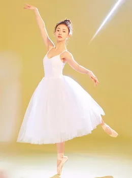 Valge Ballet Tutu Kleit Täiskasvanud Uus Professionaalne Ballett Tava Tantsu Kostüümid