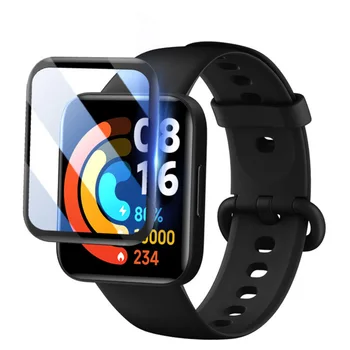 3D Kaardus Pehme Serv kaitsekile Smartwatch Kaas Xiaomi Redmi Vaata/Mi Vaadata Lite 2 Ekraani Kaitsekile POCO Tarvikud