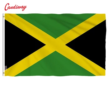 3X5 jalad JAMAICA JAMAICA SUUR SISERUUMIDES VÄLJAS RIIK BANNER FLAG Teenetemärgi NN071