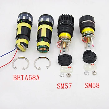 Mikrofon Core Kapsel Cartridge jaoks BETA58 SM58 SM57 Asendamine Juhtmega Mikrofon Core Südame-Kujuline Dünaamiline Hääl Regulaator