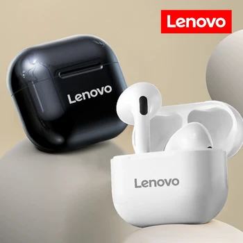 15 Tk Lenovo LP40 Bluetooth Kõrvaklapid Juhtmeta Kõrvaklapid kuuldeaparaadid Earbuds Headset Stereo Fone TWS Koos Mic Sport Hifi