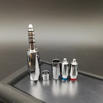 Tere klassi 2,5 mm ja 3,5 mm/4.4 mm Audio Jack Kit Vask Roodium-Plaatinaga pinnatud Audio Pesa 3 4 5 Masti HIFI DIY Splitter Liuguri Komplekt