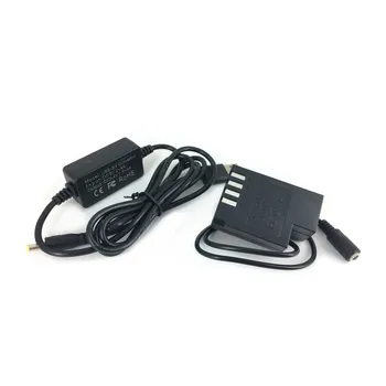 DCC12 Dummy Aku + USB Adapter laadimiskaabel jaoks Panasonic GH3 GH4 GH5 G9 Kaamera Power Bank as DMW BLF19 BLF19E
