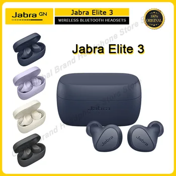 Algne Jabra Eliit 3 Tõsi, Traadita Bluetooth-Kõrvaklapid Muusika Mäng Kõrvaklapid Sport Müra Vähendamise Headset koos Mic