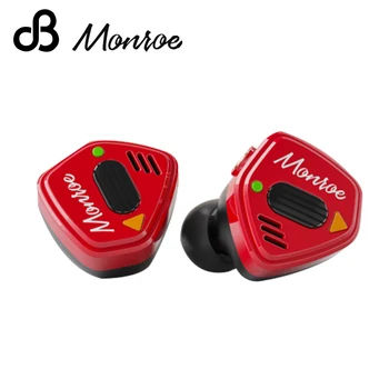 DEBAUCHE BACCHUS DB MONROE HIFI Dual Dünaamiline Draiver In-Ear Monitor Kõrvaklapid 3,5 mm MMCX In-Ear Monitor Kõrvaklapid