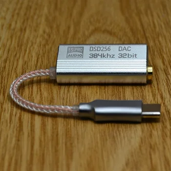 ALC5686 Uuendada USB-C-3,5 mm Kõrvaklappide Adapter HiFi Tüüp C-Aux Audio Jack 32Bit/384Khz Hi-Res Kaasaskantav Võimendi DAC Dongle