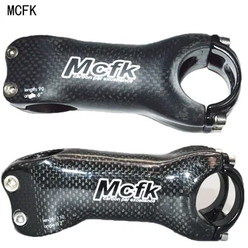 MCFK Täis 3K Carbon Fiber Maantee Mägi Jalgratta Varred Jalgrattasõit Osad MTB Ratas Varred U-31.8 MM Nurga 6° või 17° Matt või Läikiv