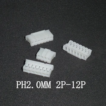 100tk/PALJU naissoost materjali PH2.0 2 mm sammuga Konnektorid Viib Päise Eluaseme PH-Y