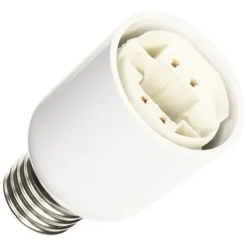 Tulekindlast Plastikust Converter E27, et G24 LED Valgus Kruvi Bulb Socket Baasi sokkel Omanik Adapter Converter
