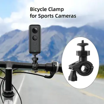360 Kraadi Pööratav Jalgratta Klamber Spordi Kaamera Mount Klamber Insta360 Üks X Kergus ja Mugav Kaasaskandmiseks Vedaja