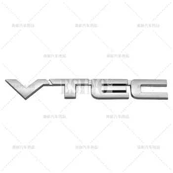 Car Styling 3D VTEC ABS Liim Embleemi Taga Pagasiruumi Pääsme Fender Kleebis Keha Decal jaoks Civic Accord Odyssey XR-V CR-V, HR-V Sobivus