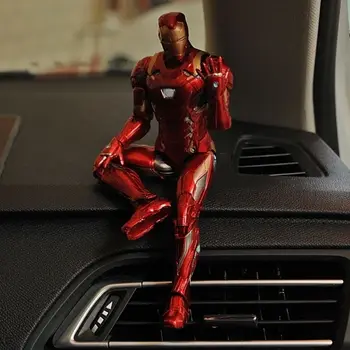 Avenger allianss auto interjöör iron man auto interjöör loominguline mudel Marvel kangelane spider-man auto tarvikud