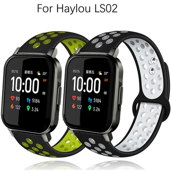 Silikoonist Rihm Jaoks Xiaomi Haylou Ls02 Smart Watch Band Sport Vahetatav Käepaela Eest Amazfit Neo/Piiripunkti S U Lite Pro GTS2 Correa