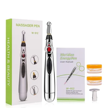 Elektrilised Nõelravi Pen Keha Valu Massager Laser EMS Magnet Ravi Terveks, Massaaž Pen Meridian Energia Pen Dropship Massageador