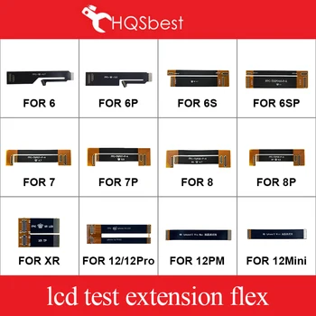 LCD Ekraani Test Flex Kaabel iPhone 6 6S 7 8 Plus X XS XSM XR 11 12 Pro Max mini 3D Puutetundlik Laiendamine Tester Flex