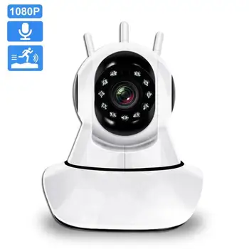 1080P Traadita IP Kaamera CCTV 2.4 G WIFI Kaamera PTZ Turvalisuse Järelevalve Kaamera Protector beebimonitor Smart Auto Jälgimise Cam