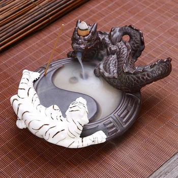 Loominguline tagasivoolu viiruk põleti dragon tiger võidelda Zen Taiji kuulujutte viiruk tagasivoolu suitsu line viiruk Nha Trang kodus käsitöö
