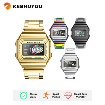 KESHUYOU I6 Smart Watch Mehed Alati Kuvada Digitaalse Smartwatch Veekindel Sport Fitness Tracker Kellad Android, iOS Telefoni Uus