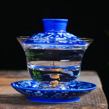High-klassi Tee Tureen 150ml kuumakindel Klaas, Keraamika Tee Kauss Hiina Kung Fu Teaware Meister Cup Kodu Drinkware Kogumine