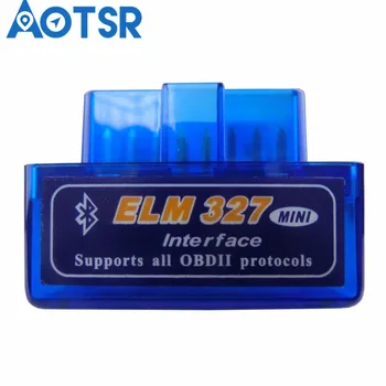 V2.1 Super MINI ELM327 Bluetooth-OBD2 Juhtmevaba ELM 327 Multi-Keel Töötab Android/TK INI ELM327 HHOBD HH OBD-OBD2 Bluetooth