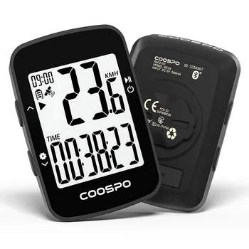 CooSpo BC26 Traadita Bike Arvuti GPS Spidomeeter Läbisõidumõõdik Bluetooth5.0 RAKENDUSE Sünkroonimine Veekindel Road Bike MTB Jalgratas