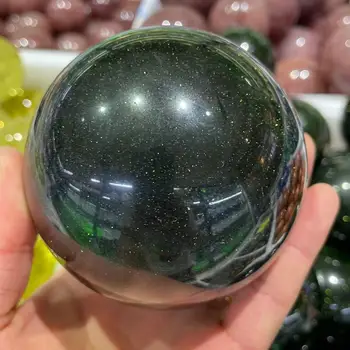 40-100mm Looduslik roheline kvarts crystal ball beautiful crystal ball tervendav kristall